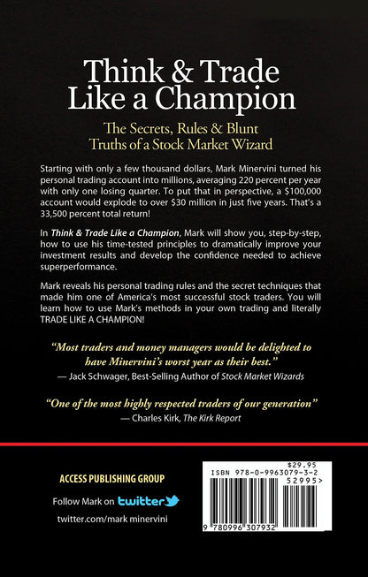Think & Trade Like a Champion: The Secrets, Rules & Blunt Truths of a Stock Market Wizard